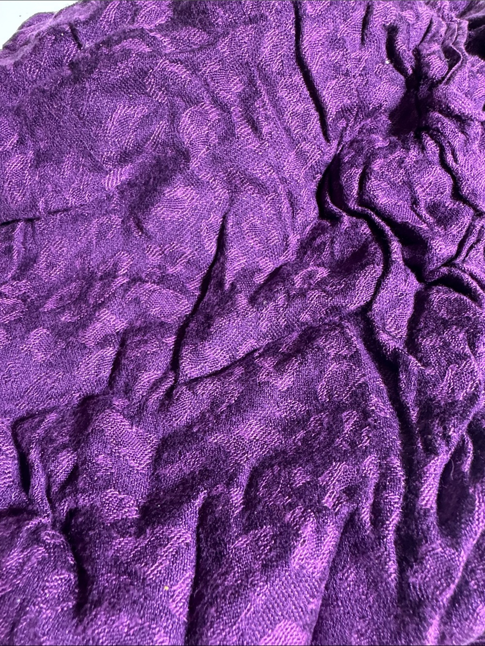 Plush Purple scarf